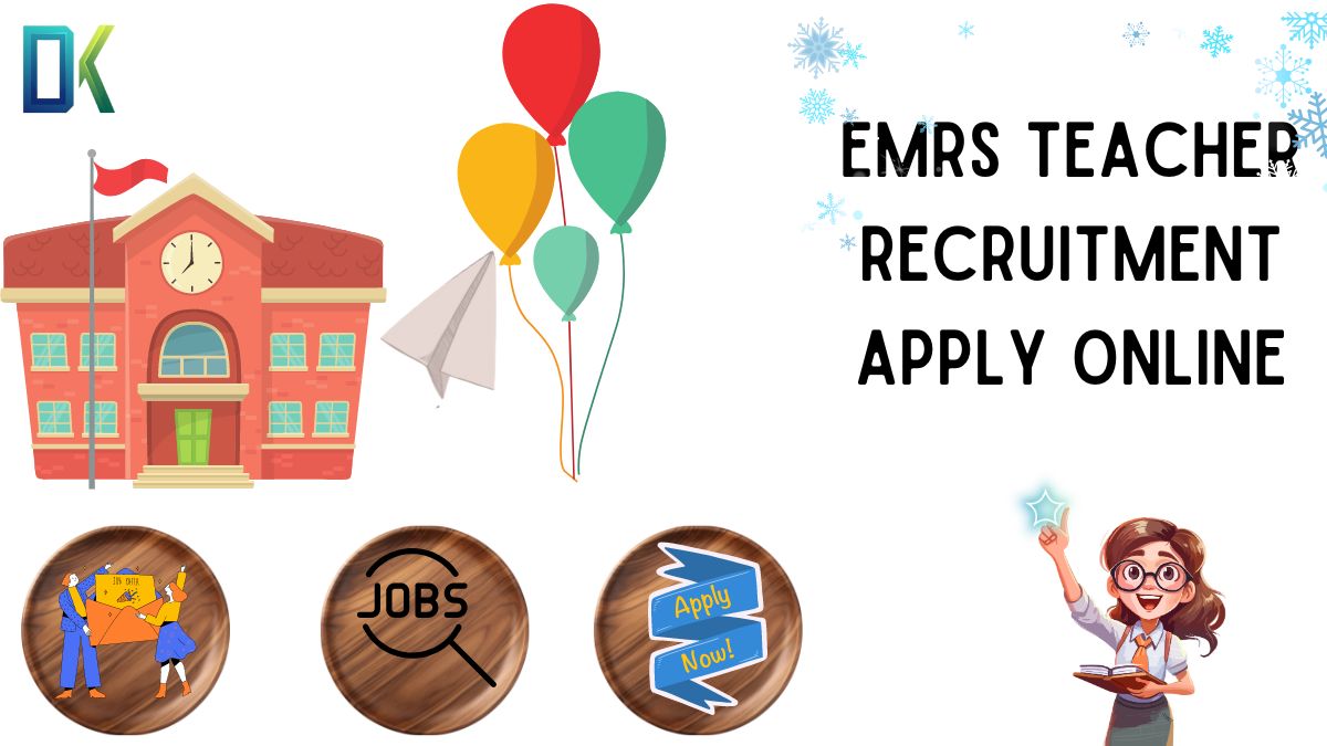 EMRS Teacher Recruitment Apply Online