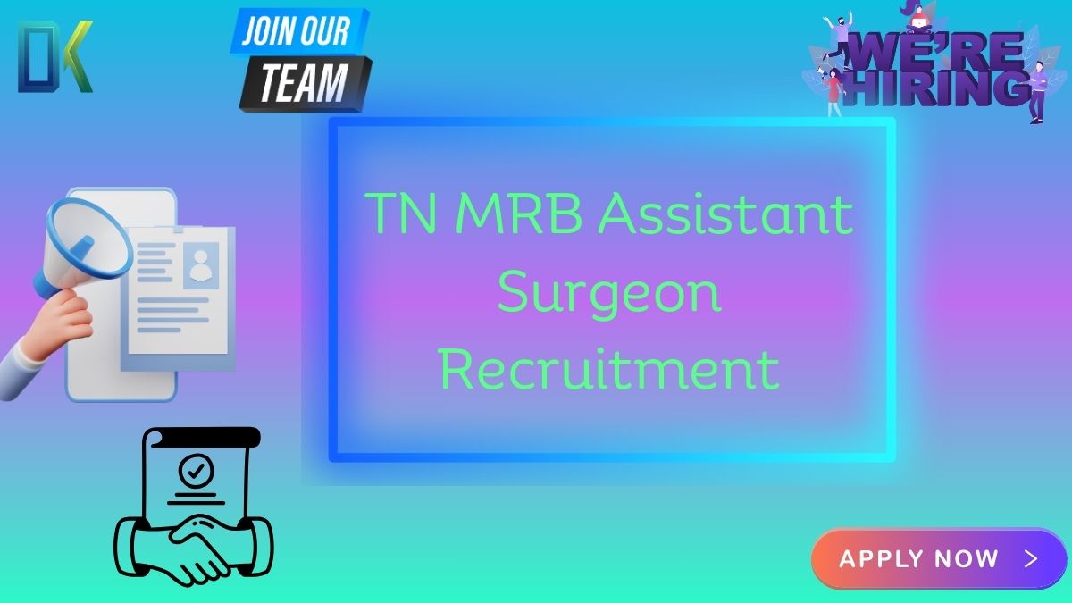 TN MRB Assistant Surgeon Recruitment (2)