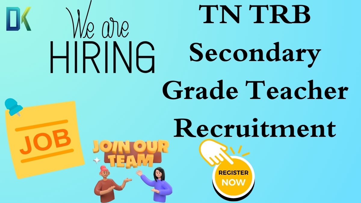 TN TRB Secondary Grade Teacher Recruitment