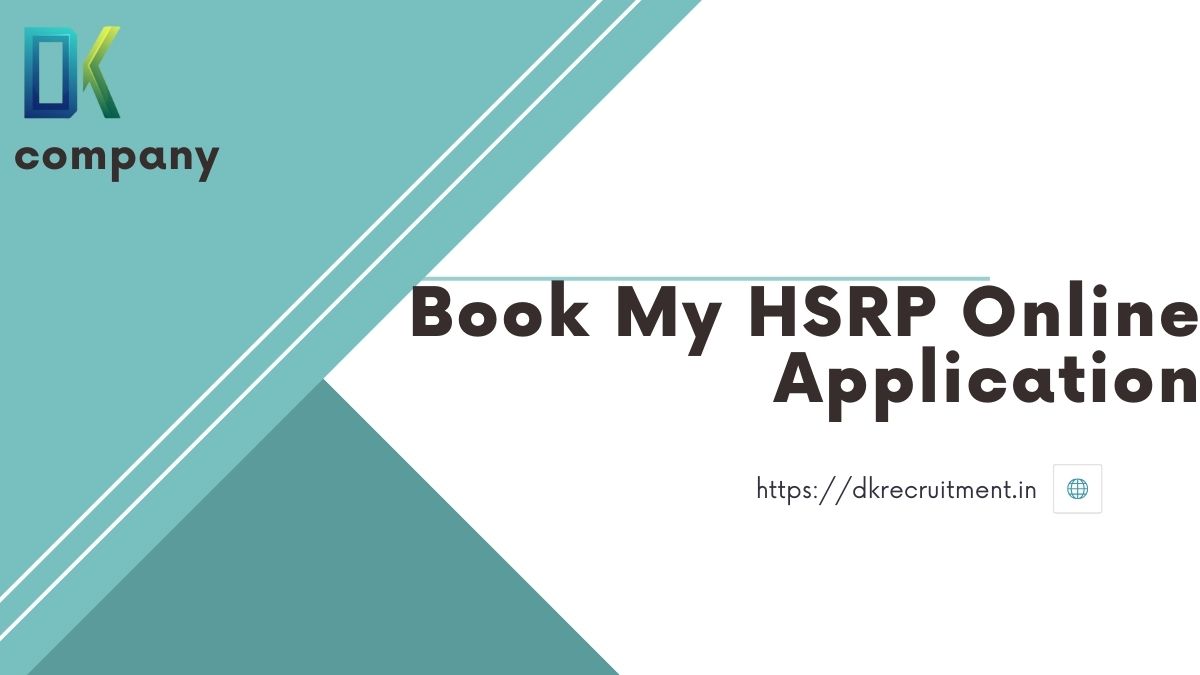 Book My HSRP Online Application