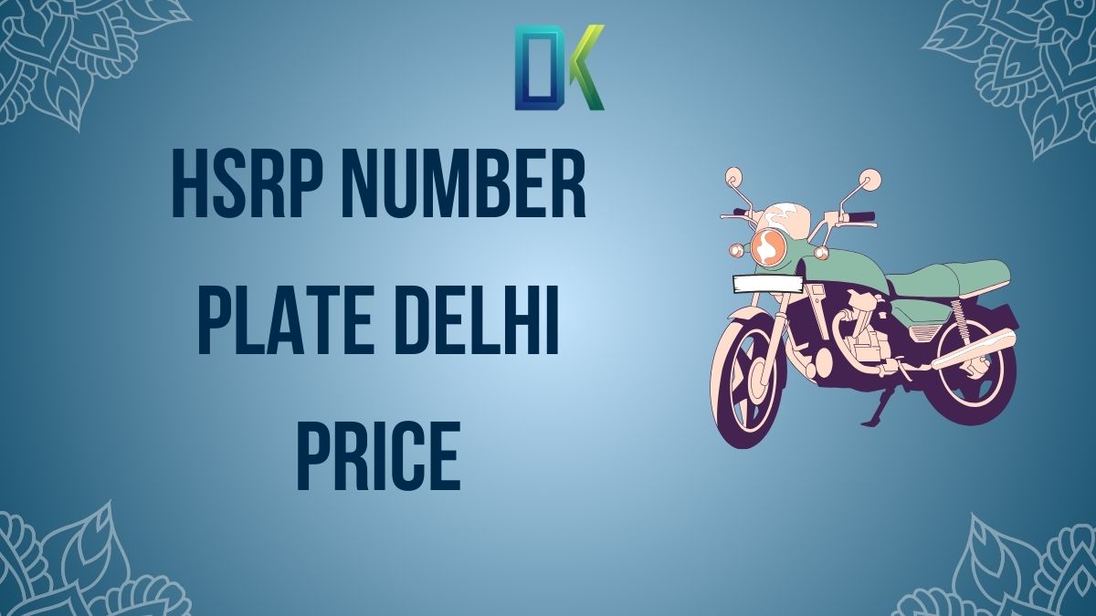 HSRP Number Plate Delhi Price