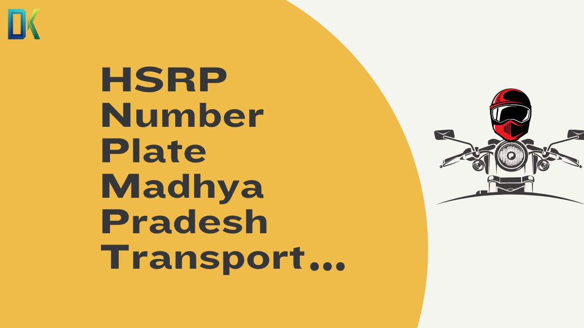 HSRP Number Plate Madhya Pradesh Transport