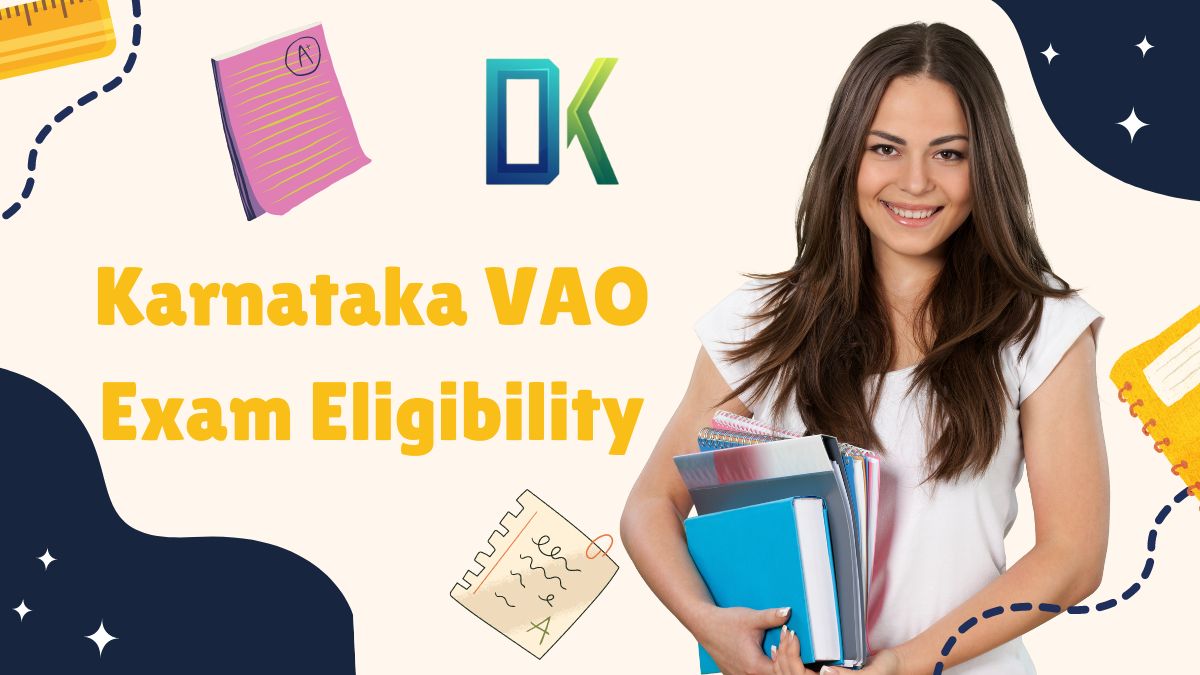 Karnataka VAO Exam Eligibility