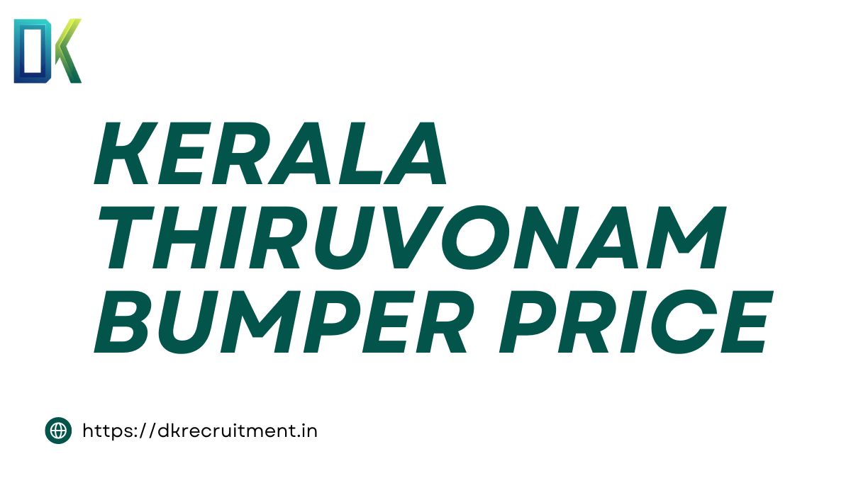 Kerala Thiruvonam Bumper Price