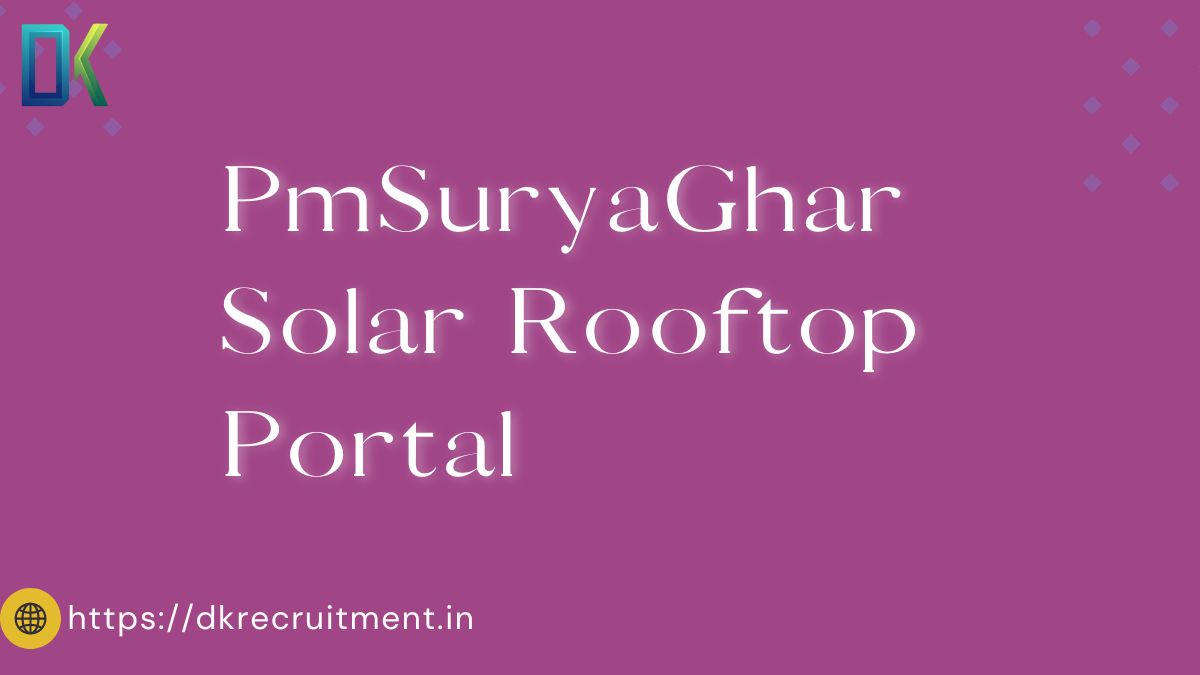 PmSuryaGhar Solar Rooftop Portal PDF