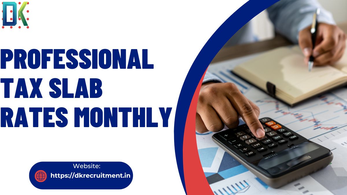 Professional Tax Slab Rates Monthly