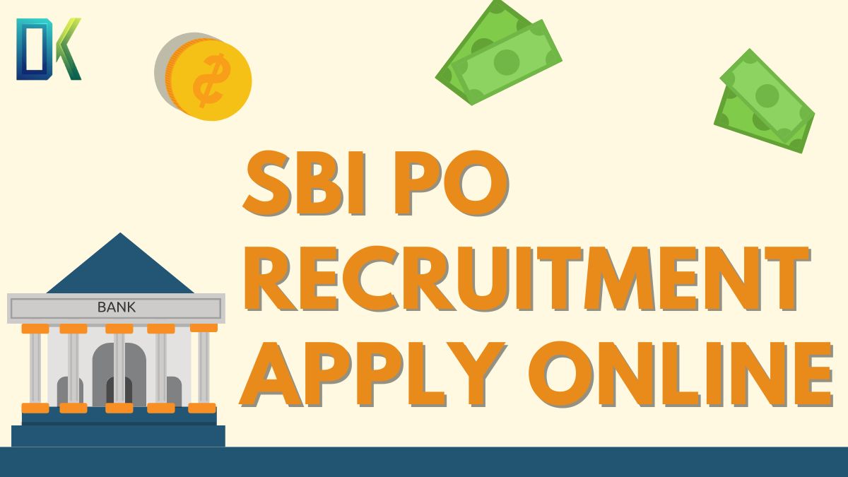 SBI PO Recruitment Apply online